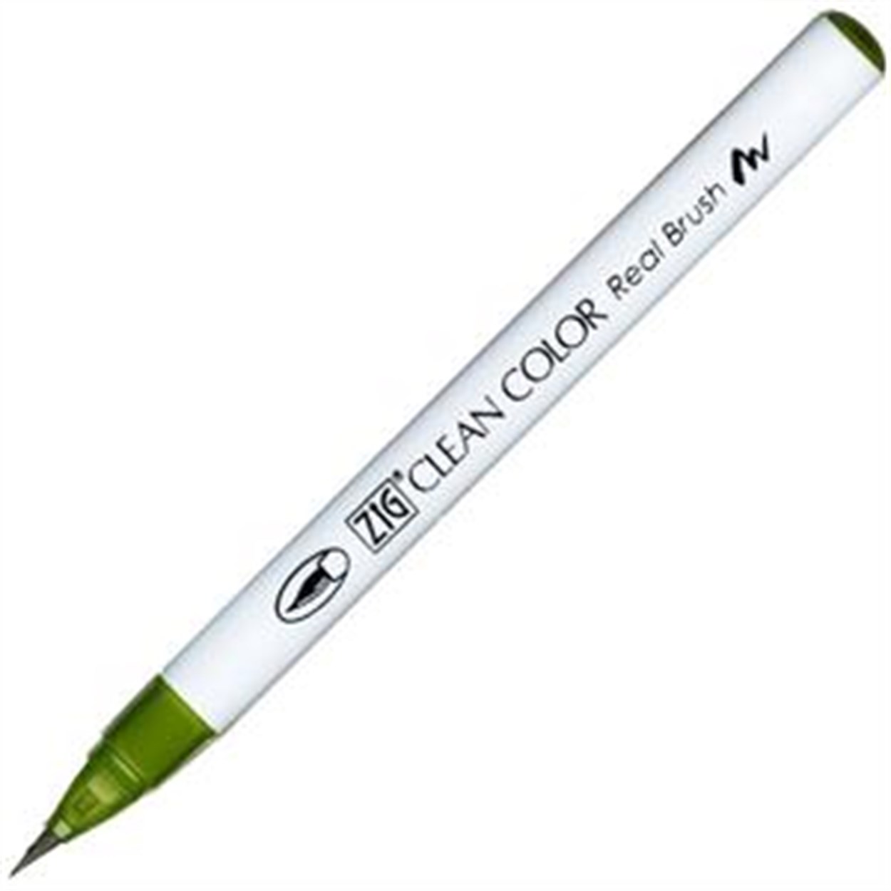 ZIG CLEAN COLOR REAL BRUSH FIRÇA UÇLU KALEM RB-6000AT 049 GAR.GREEN