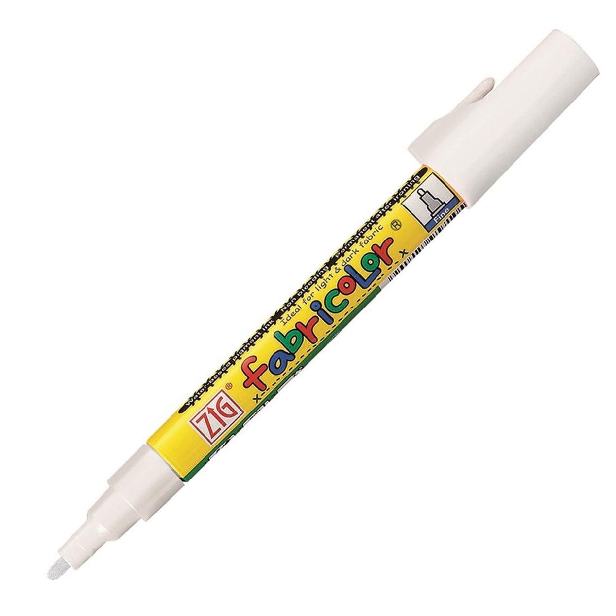 ZIG FABRICOLOR KUMAŞ KALEMİ PFC-20 000 WHITE