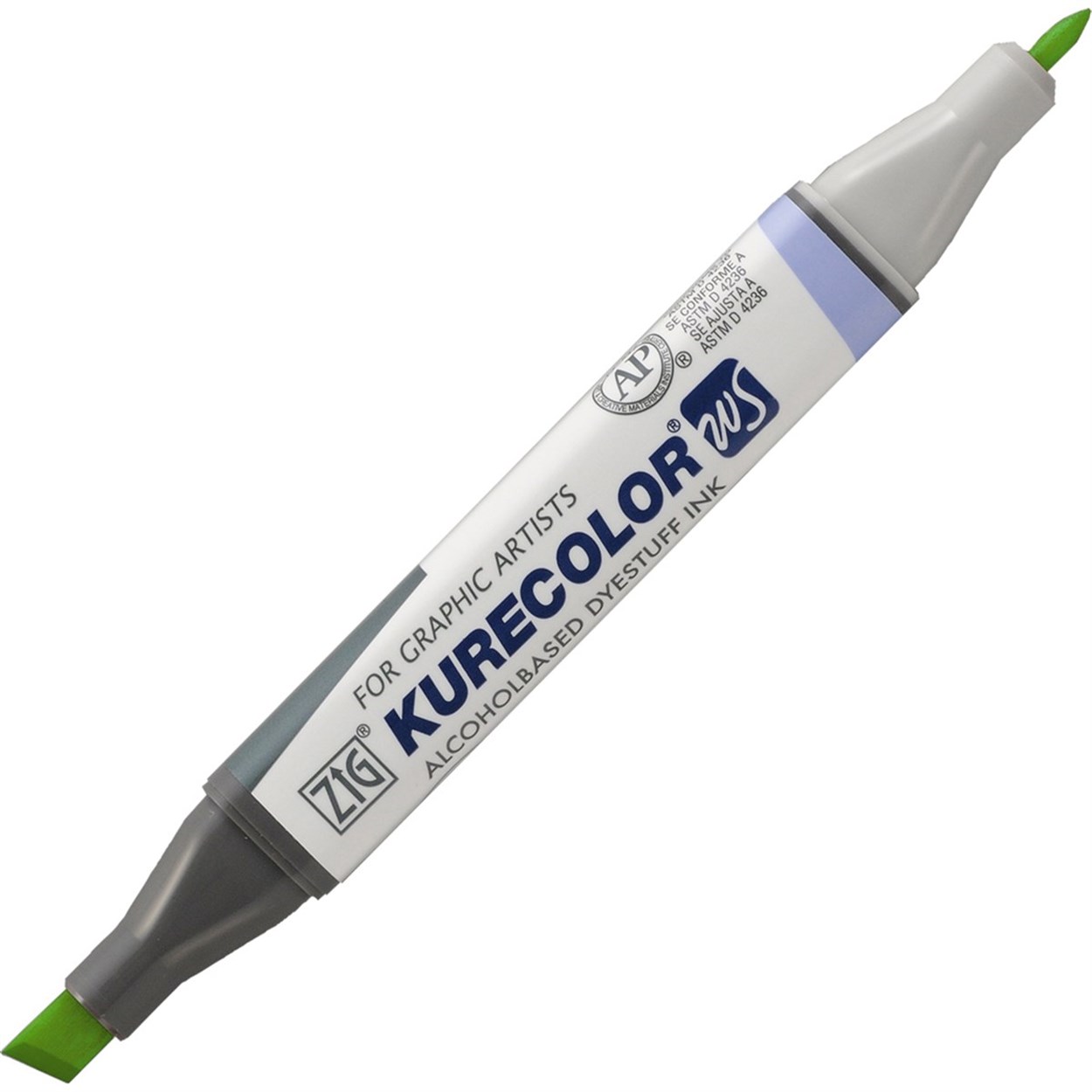 ZIG KURECOLOR TWIN KC-3000N 124 YELLOW GREEN