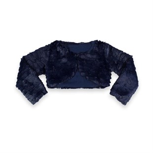 Baby Rose Uzun Kol Kat Kat Peluş Kız Bolero