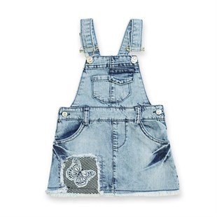 Cincır Baby Bahçıvan Model Kelebek Nakışlı Kız Jile