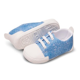 Kindo Baby Ebruli Desenli Bebek Patik