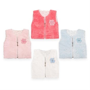 Şirin Kids Jakar Elyaflı Penyeli Yelek