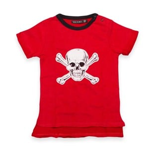 Victory Baby Kuru Kafa Baskılı Kısa Kol T-Shirt