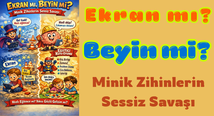 Okul Öncesi Çocuklarda Ekran Kullanımı, Beyin Gelişimi ve Eğitici Kutu Oyunlarının Bilimsel Gücü