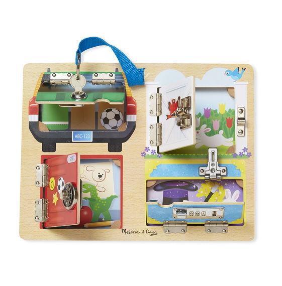 Ahşap Kilit ve Çilingir Tahtası | Melissa&Doug 3+ Yaş