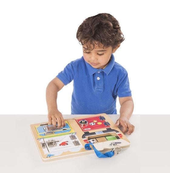 Ahşap Kilit ve Çilingir Tahtası | Melissa&Doug 3+ Yaş