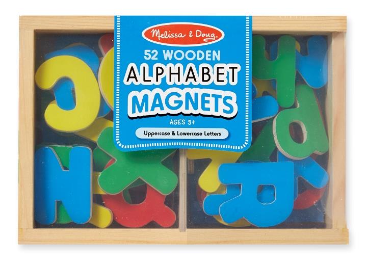 Ahşap Mıknatıslı Harfler | Melissa Doug 3+ Yaş