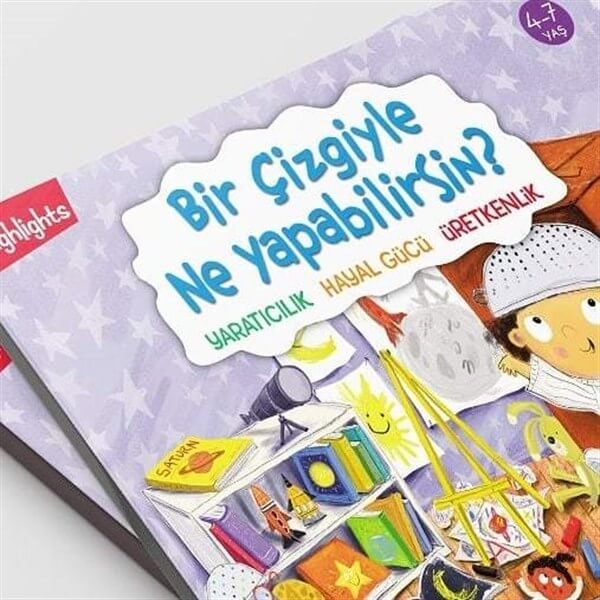 Bir Çizgiyle Ne Yapabilirsin? Yaratıcı Okuma Kitapları