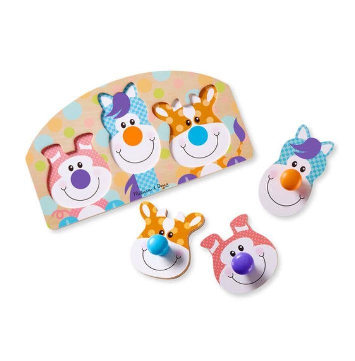 Büyük Tutmalı Yapboz - Çiftlik | Melissa&Doug 1+ Yaş