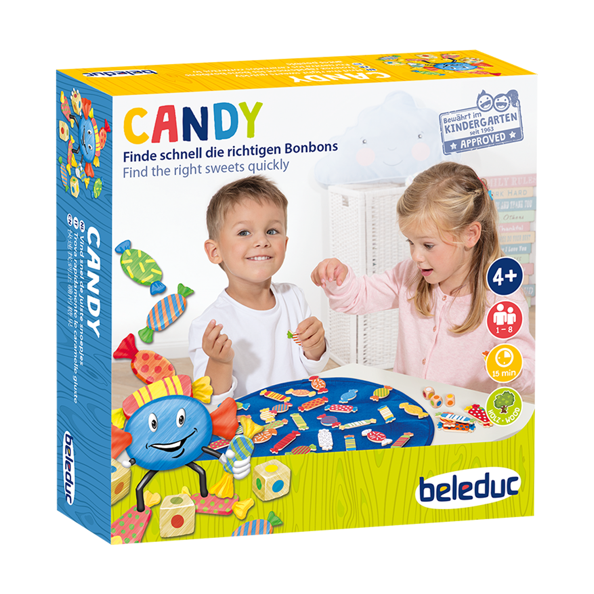 Candy Kutu Oyunu 4 Yaş ve üzeri Beleduc Orijinal