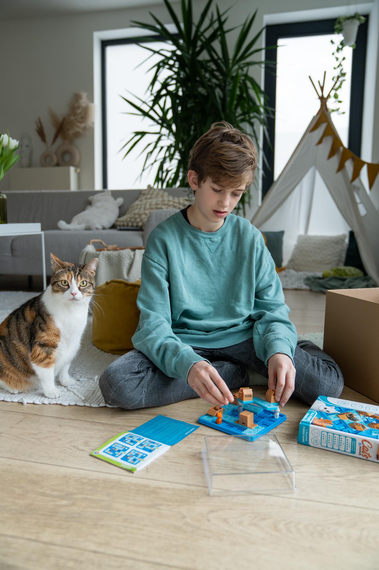 Cats & Boxes | SmartGames 7+ Yaş