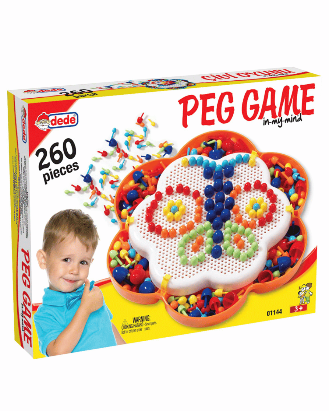 Çivi Oyunu 260 Parça 4+ Yaş | Dede Oyuncak