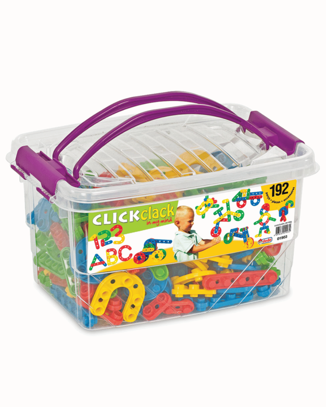 Click Clack Box 192 Parça 3+ Yaş | Dede Marka