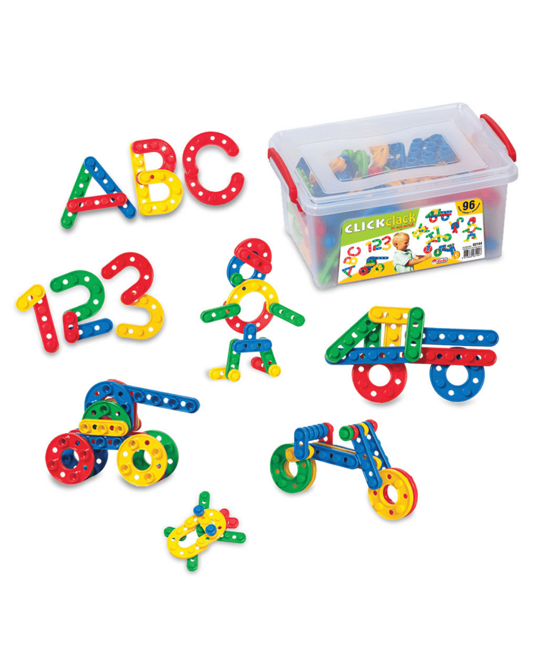 Click Clack Puzzle Küçük Box 96 Parça 3+ Yaş | Dede Marka