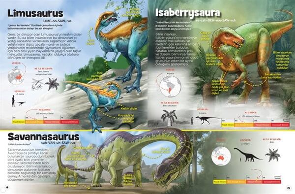 Dinozor Sevenler İçin Hidden Pictures | 4+ Yaş