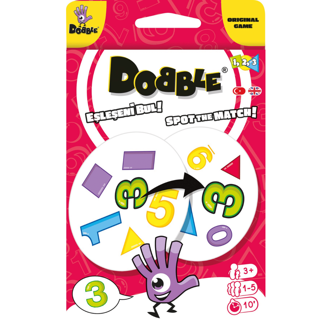Dobble 1,2,3 Eco Sayılar | 3+ Yaş