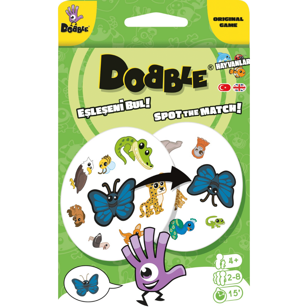 Dobble Hayvanlar Eco | 4+ Yaş