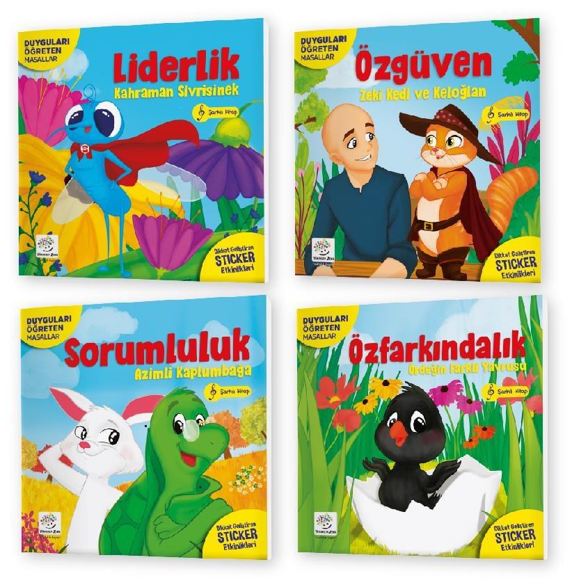 Duyguları Öğreten Şarkılı Masallar Serisi | 3+ Yaş