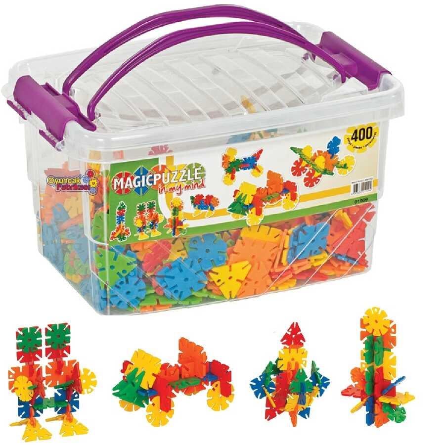 Eğitici Lego Sihirli Magic Puzzle Box 400 Parça | Dede Marka 3+ Yaş