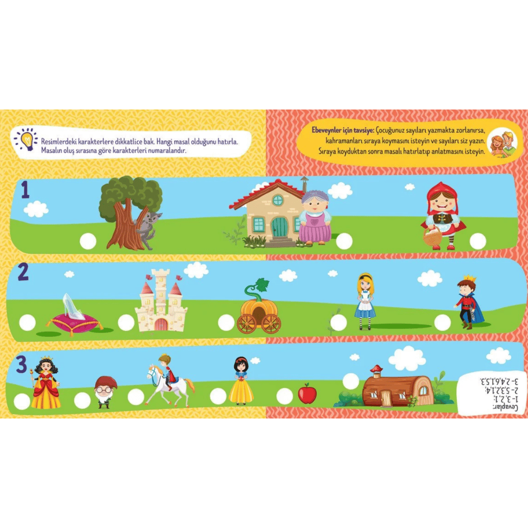 Hafıza Gelişimi | Görsel ve İşitsel Hafıza 3+ Yaş