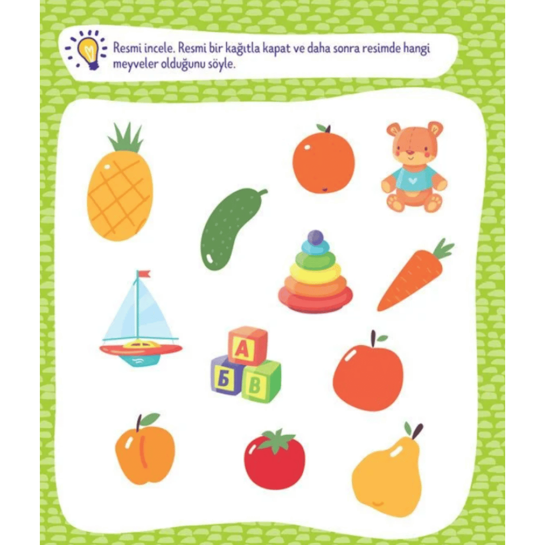 Hafıza Gelişimi | Görsel ve İşitsel Hafıza 3+ Yaş