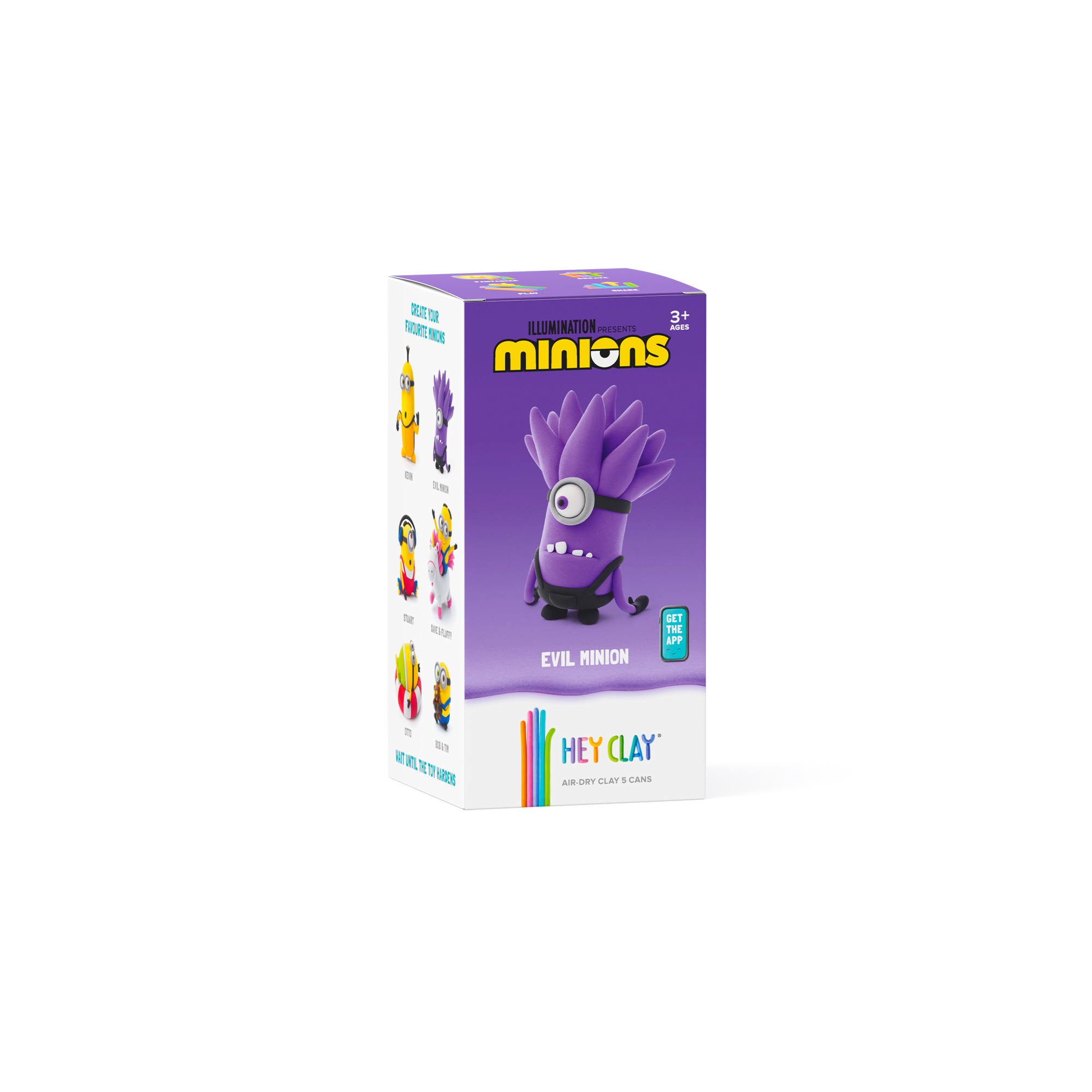 Hava ile Kuruyan Kil (5li kutu) - Minyonlar - Kötü Minyon Hey Clay | 3+ Yaş