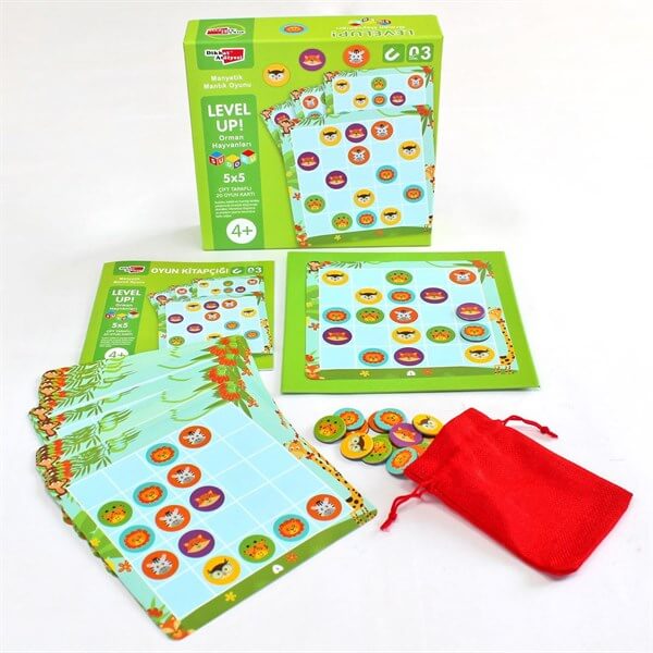 LevelUp 3 Orman Hayvanları Su Doku | 4+ Yaş