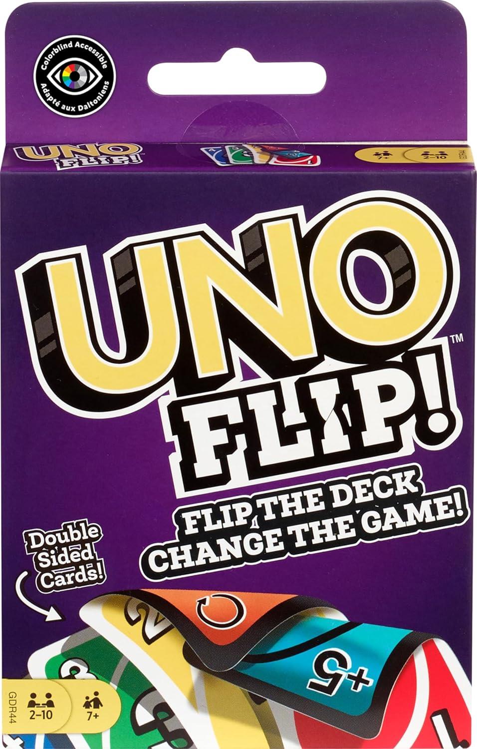 Mattel Uno Flip Oyun Kartları | Orijinal Oyun