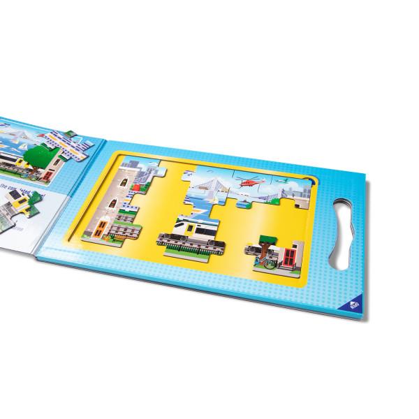 Mıknatıslı Yapboz Seti - 2x15 - Araçlar | Melissa Doug 3+ Yaş