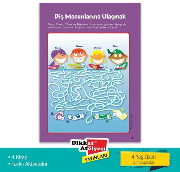 Highlight PuzzleMania On The Go Serisi 4lü set | 4+ Yaş
