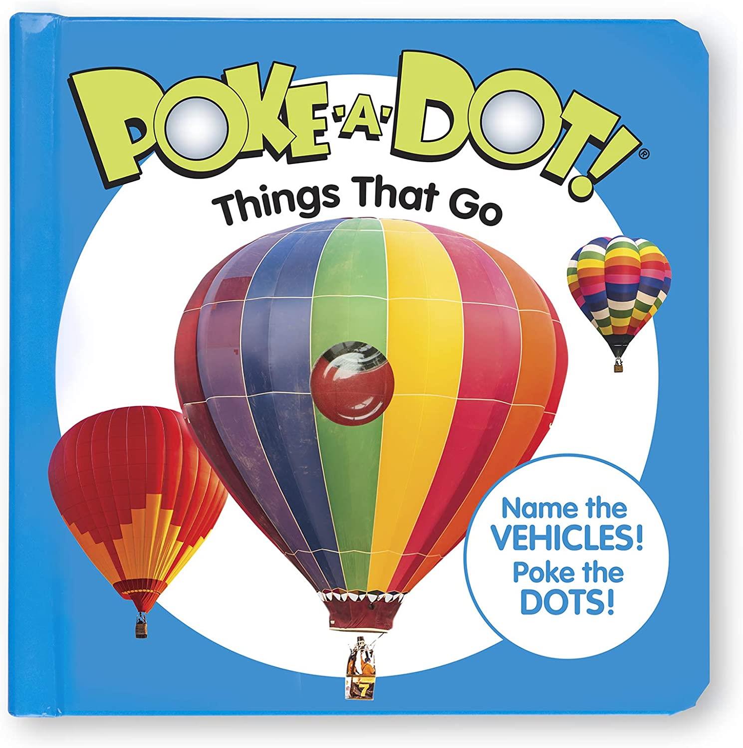 Poke-A-Dot - İnteraktif Kitap - Things That Go | Melissa Doug 1+ Yaş