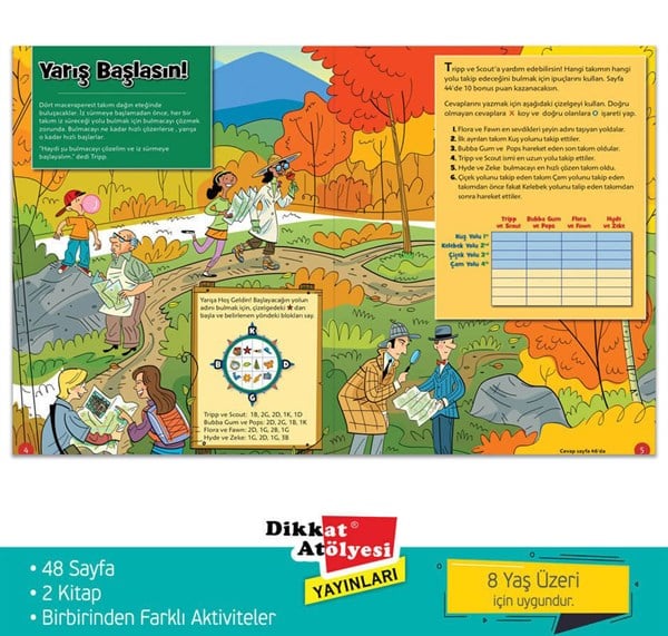 Şaşırtıcı Macera Puzzle 2li Set | 8+ Yaş