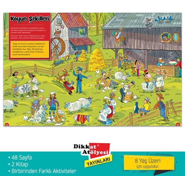 Şaşırtıcı Macera Puzzle 2li Set | 8+ Yaş