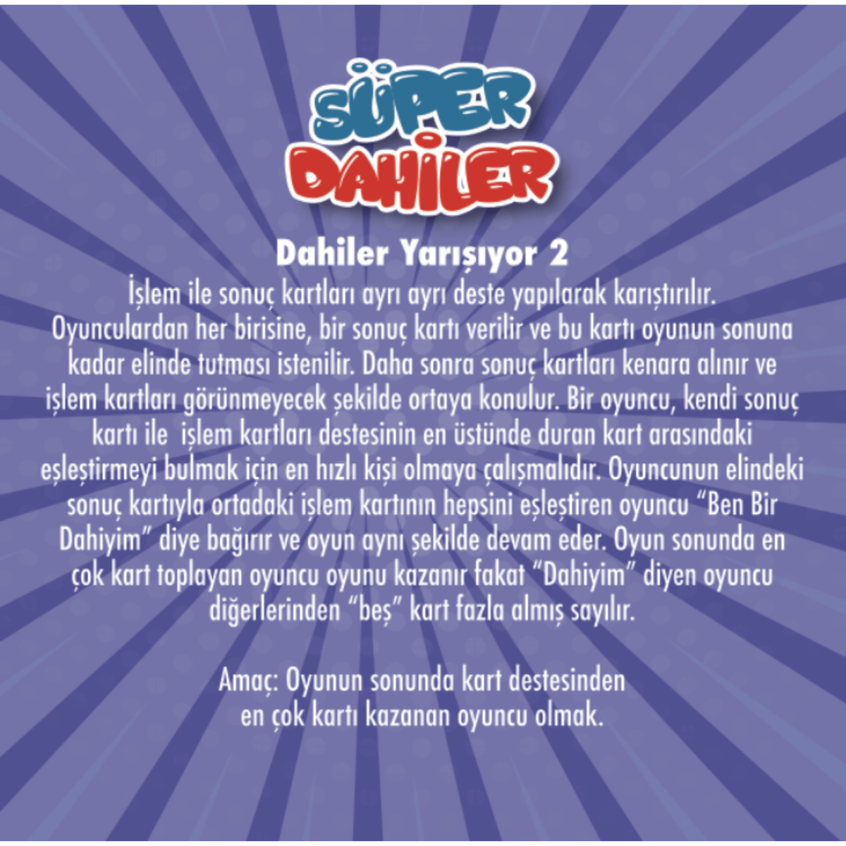 Süper Dahiler Çarpım Tablosu (6xdan 9xa)