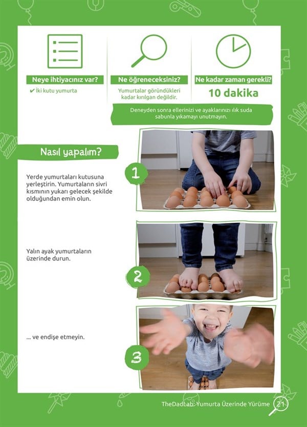 TheDadLab STEM Deneyleri İle Eğlenceli Bilim Deney Kitabı