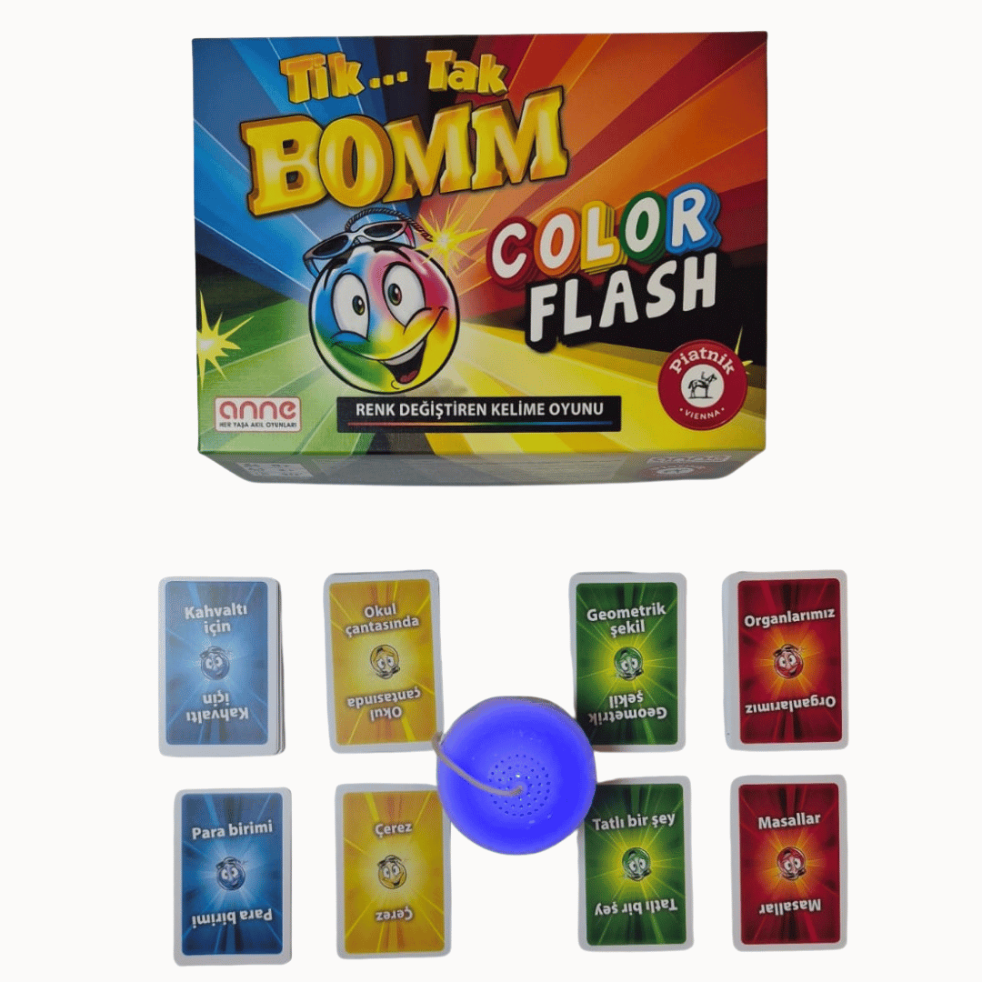 Tik..Tak BOMM Colorflash - Renk Değiştiren Kelime Oyunu