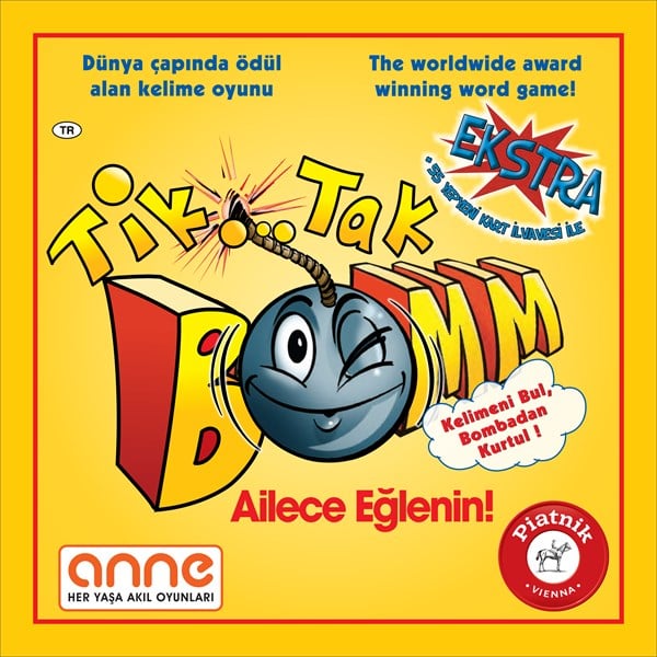 Tik Tak Bomm Ekstra Kutu Oyunu | Extra Kart Extra Heyecan 4+ Yaş 