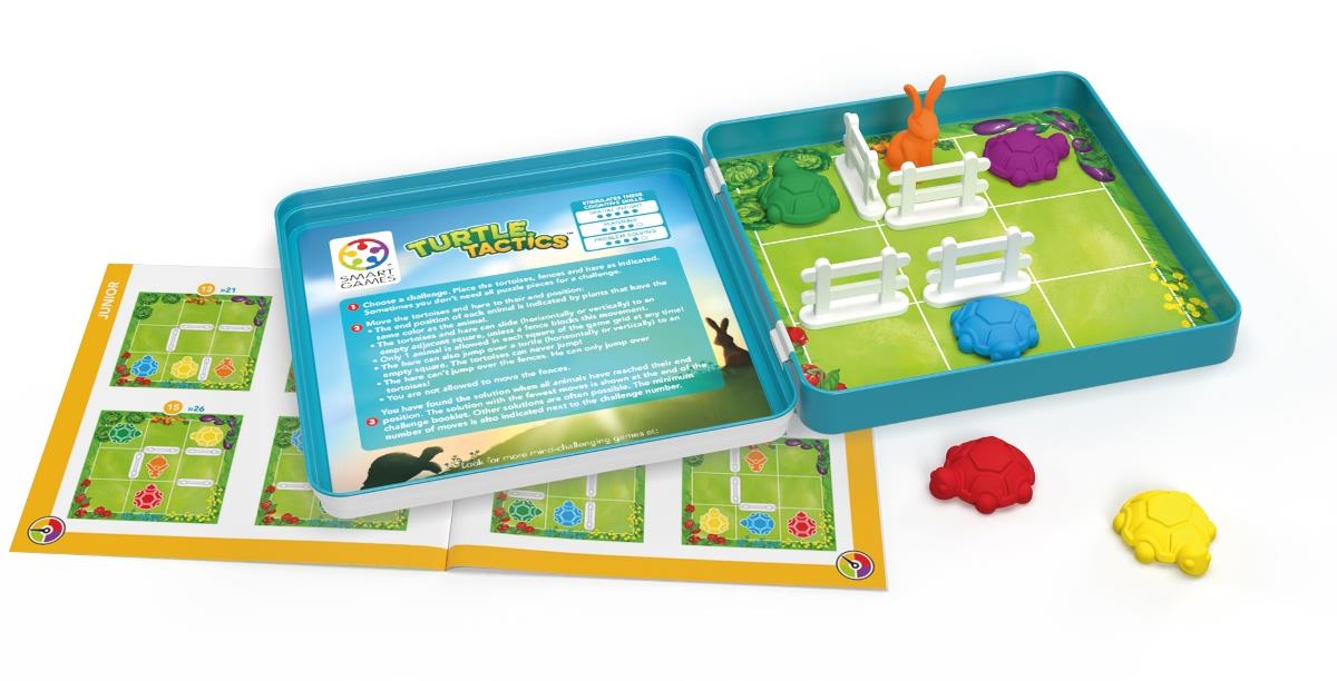 Tin Box: Turtle Tactics (Teneke Kutu) SmartGames | 5+ Yaş