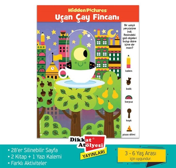 Wowo Bul, Çiz ve Eğlen 2li Seri Eğitici Kitap | 3+ Yaş