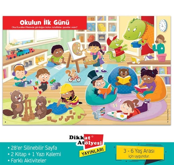 Wowo Bul, Çiz ve Eğlen 2li Seri Eğitici Kitap | 3+ Yaş