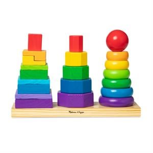 Ahşap Geometrik Kuleler | Melissa&Doug 2+ Yaş