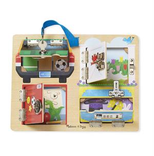 Ahşap Kilit ve Çilingir Tahtası | Melissa&Doug 3+ Yaş