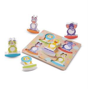 Ahşap Sallanan Tombul Yapboz - Safari | Melissa&Doug 1+Yaş