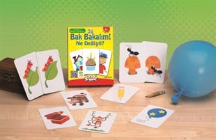 Bak Bakalım! Ne Değişti? 4+ Yaş | Amigo Dehb Oyunu