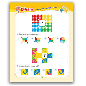 Bilsem Zeka Açan Sorular 3lü Set | IQ Brain Teasers 6-9 Yaş