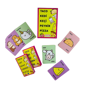 Taco Kedi Keçi Peynir Pizza Kutu Oyunu| Blue Orange 5-99 Yaş