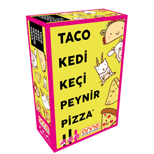 Taco Kedi Keçi Peynir Pizza Kutu Oyunu| Blue Orange 5-99 Yaş