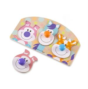 Büyük Tutmalı Yapboz - Çiftlik | Melissa&Doug 1+ Yaş