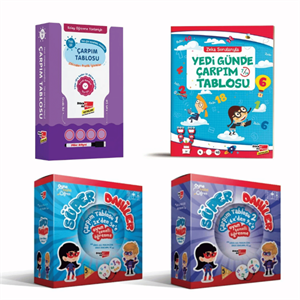 Çarpım Tablosu Seti 6+ Yaş